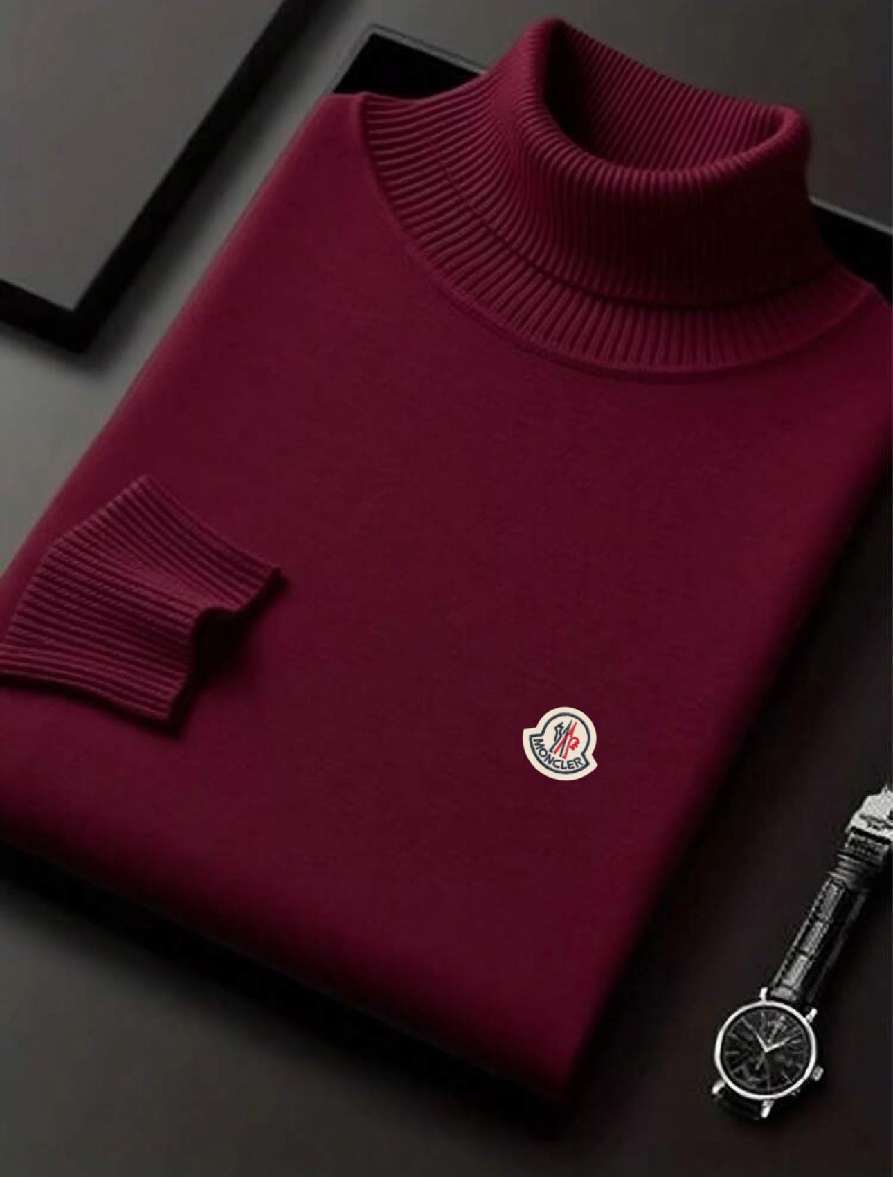 Ανδρικό Ζιβάγκο Moncler Μπορντό