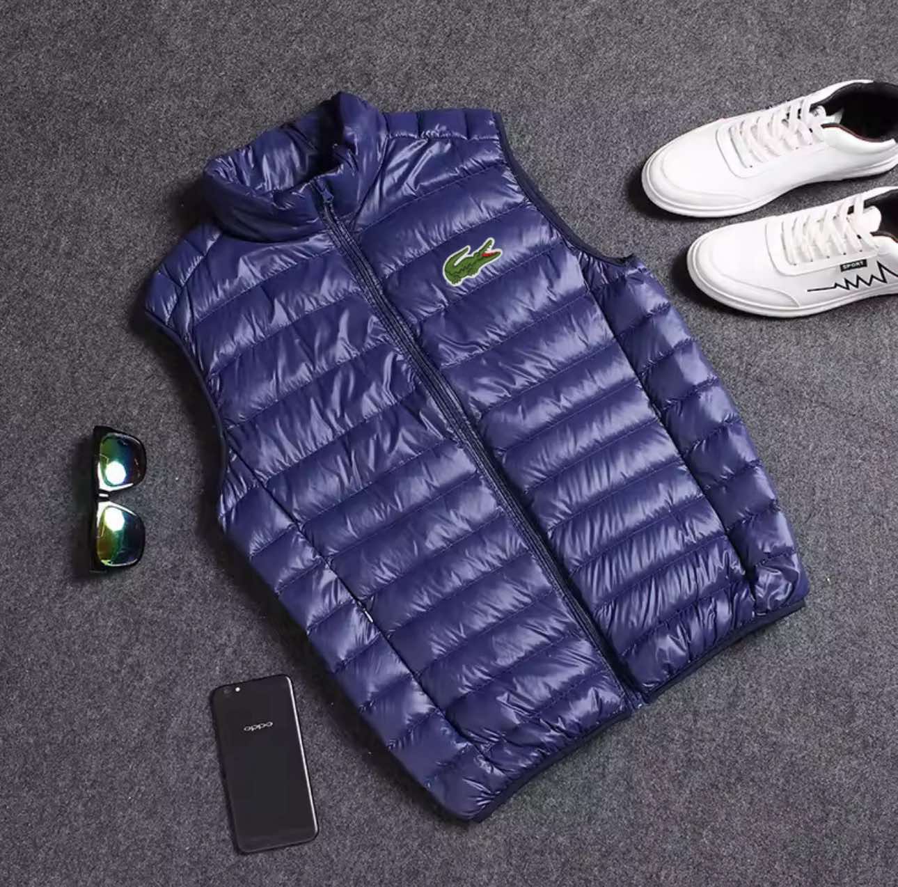 Ανδρικό Αμάνικο Lacoste Μπλε