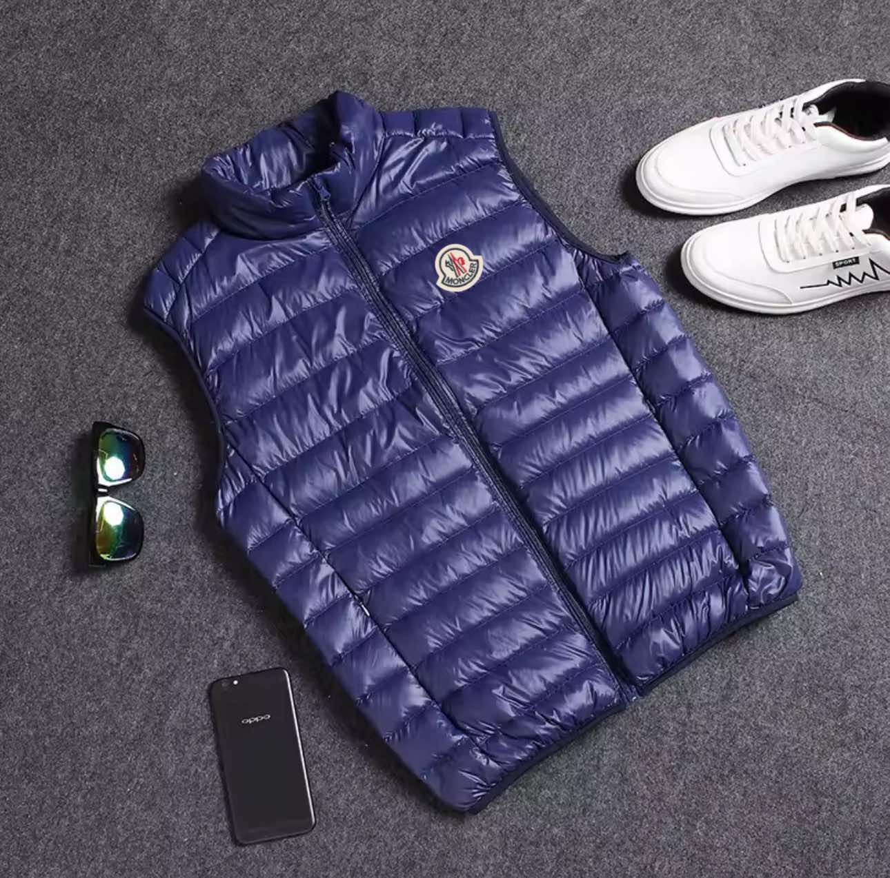 Ανδρικό Αμάνικο Moncler Μπλε