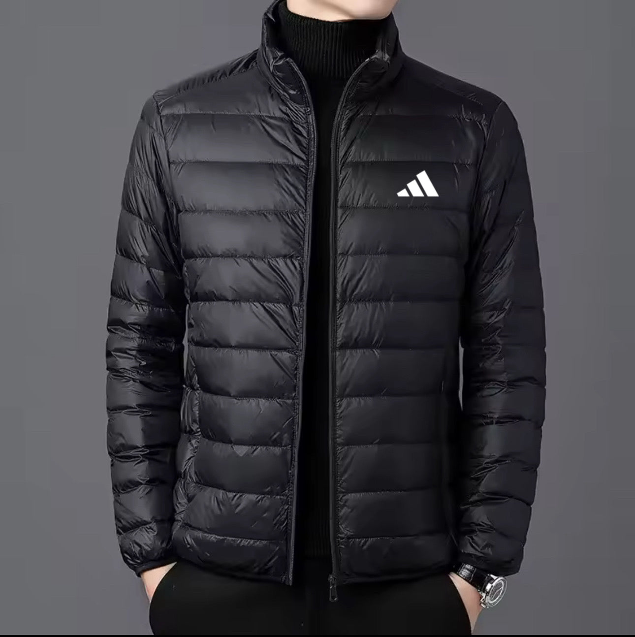 Ανδρικό Μπουφάν Adidas Μαυρο