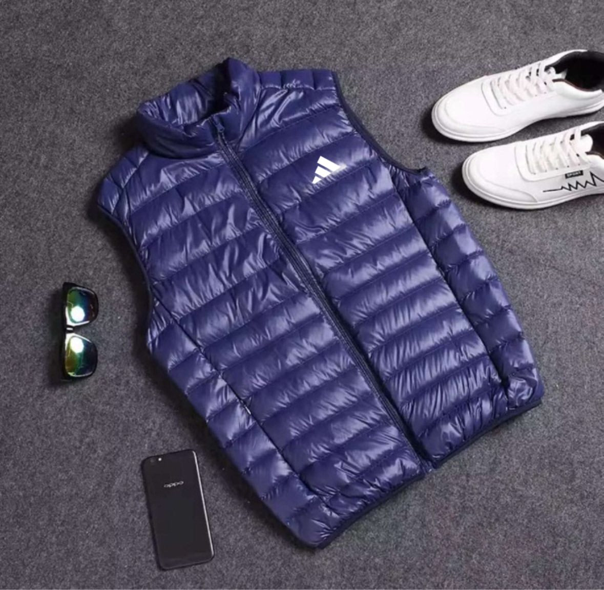 Ανδρικό Αμάνικο Adidas Μπλε